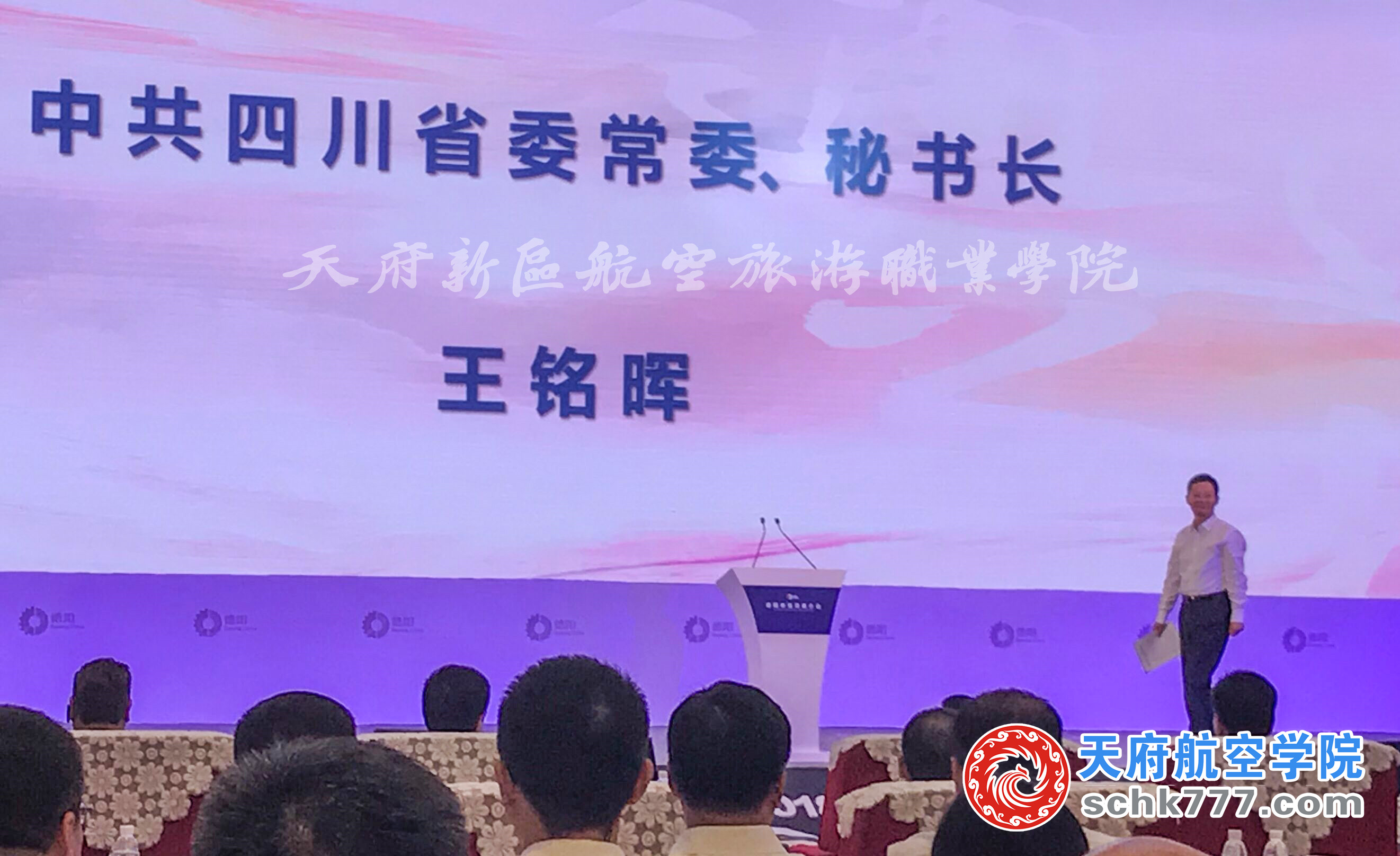 中國四川省常委、秘書長王銘暉致辭.jpg