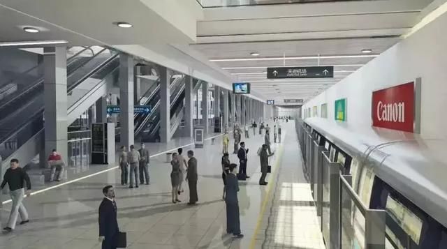 乘坐地鐵18號(hào)線也可直達(dá)天府國際機(jī)場(chǎng)
